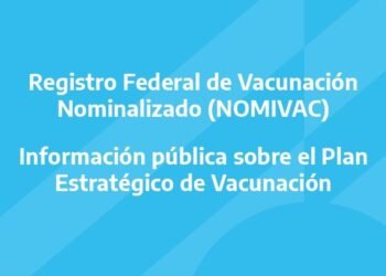 Plan Nacional de Vacunación: Se lanza el registro de datos abiertos para seguir on line las dosis aplicadas contra el COVID-19 en todo el país