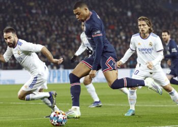 PSG le ganó al Real Madrid en la última jugada 