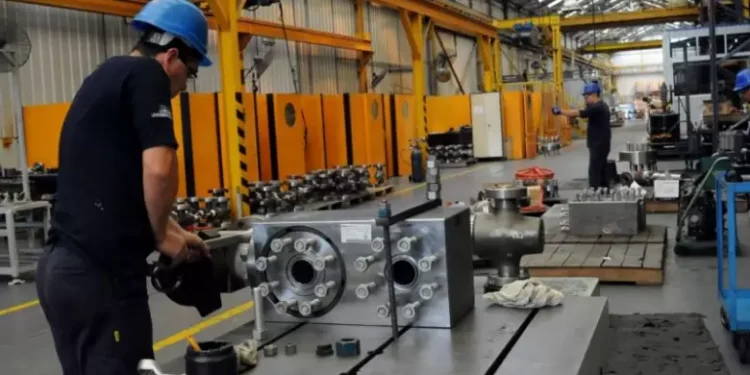 El uso de la capacidad instalada de la industria se ubicó en 57,9% en enero