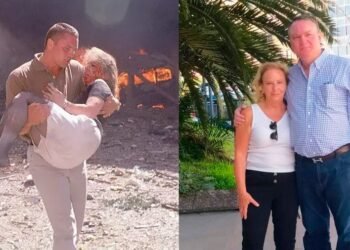 Treinta años después, el reencuentro de la sobreviviente y el marine que la rescató