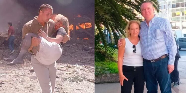 Treinta años después, el reencuentro de la sobreviviente y el marine que la rescató