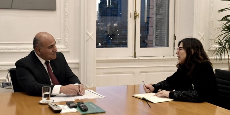 Manzur recibe a gobernadores y se reúne con Batakis