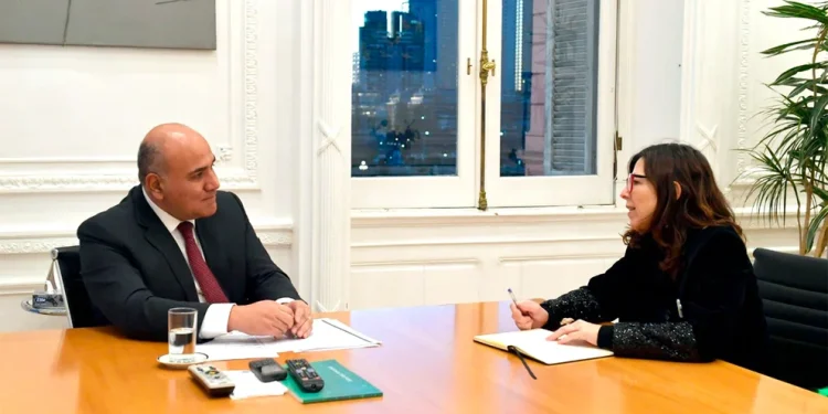 Juan Manzur y la ministra Batakis se reunieron en la Rosada para analizar los próximos pasos del programa económico