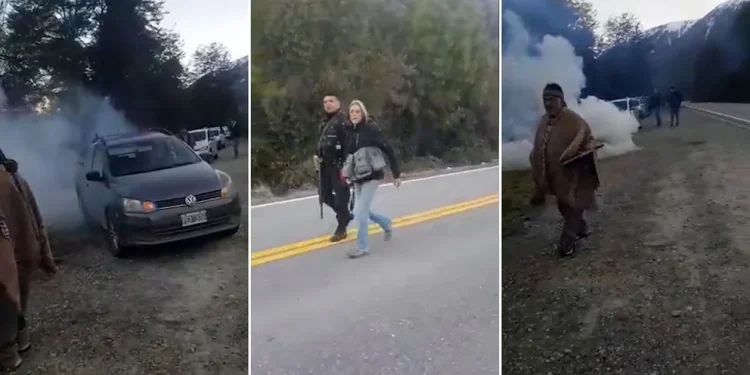 Villa Mascardi: la policía desalojó una manifestación mapuche por temor a un intento de recuperación de las tierras desalojadas