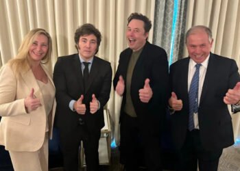 Milei se reunió con Musk en Los Ángeles