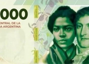 El Banco Central estrena el nuevo billete de $10 mil