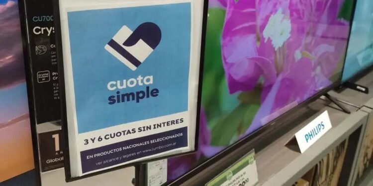 Cambios en el programa Cuota Simple: suman financiamiento hasta en 12 cuotas hasta fin de año