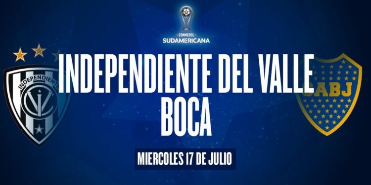 Boca visita a Independiente del Valle por la Copa Sudamericana