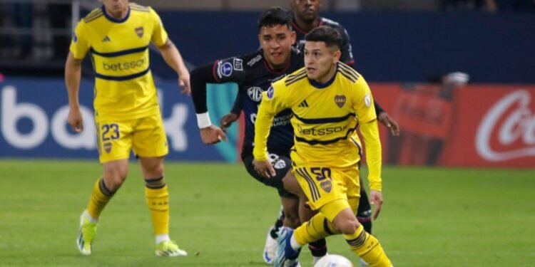 Un Boca diezmado sacó un empate valioso ante Independiente del Valle por la Copa Sudamericana