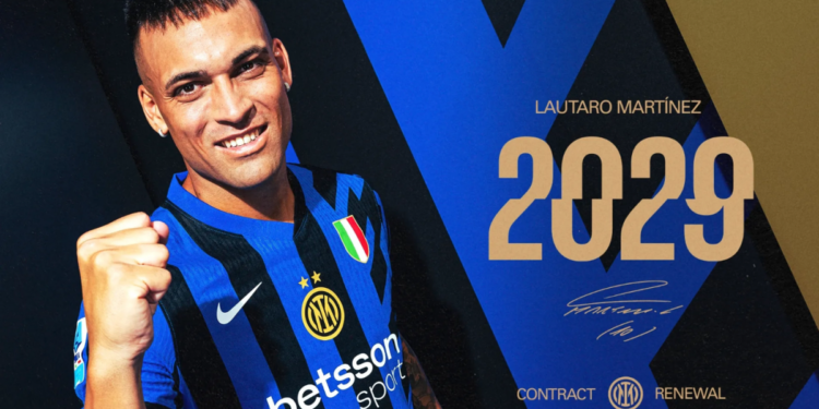 Oficial: Lautaro Martínez renovó su contrato con Inter