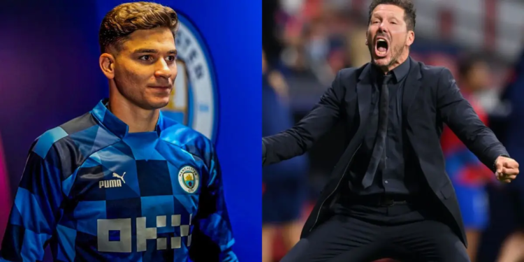 Julián Álvarez se va de Manchester City: acuerdo con Atlético de Madrid