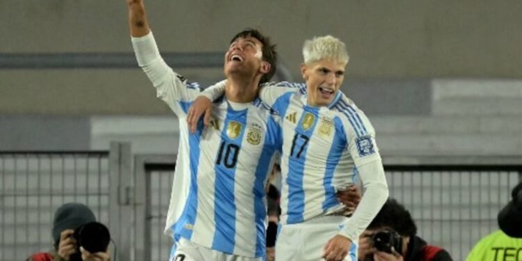 Argentina se regaló una goleada ante Chile en el regreso de las Eliminatorias