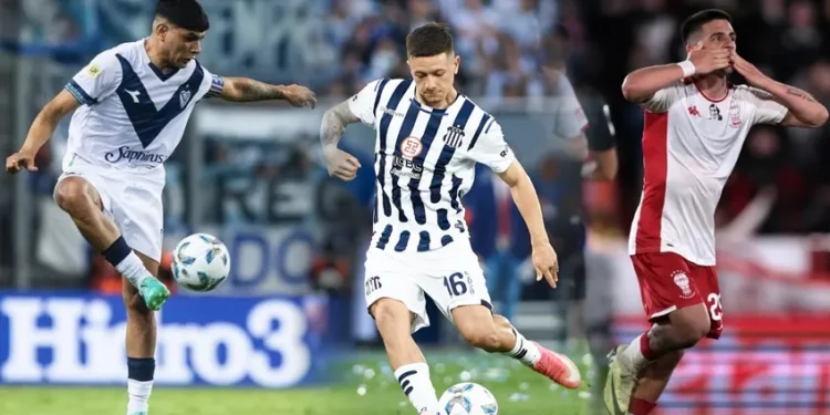 Cómo se define la Liga Profesional entre Vélez, Talleres y Huracán
