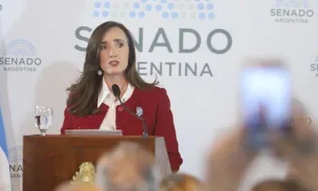 Qué dijo la vicepresidenta Victoria Villarruel sobre la salida de la OMS
