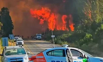 Incendio en El Bolsón: Alberto Weretilneck visitó la Casa Rosada y pidió ayuda al Gobierno