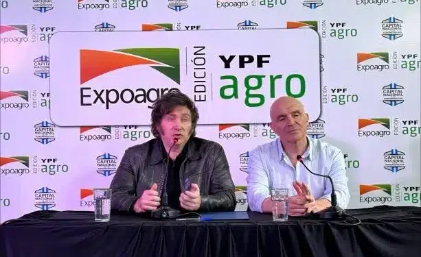 Javier Milei dijo presente en el último día de ExpoAgro 2025