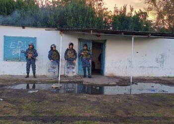 OCHO DETENIDOS EN UN OPERATIVO ANTIDROGAS EN MERLO