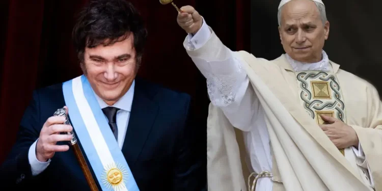 Javier Milei se reúne con Papa León XIV y Meloni.