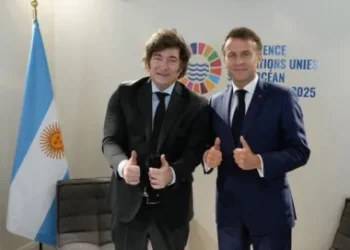 Macron recibe a Milei en Francia (ONU)