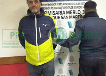 Detienen a un hombre que amenazó a su pareja en Merlo y le secuestraron dos armas de fuego