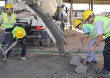 AVANZA LA CONSTRUCCIÓN DEL HOSPITAL DE MARIANO ACOSTA
