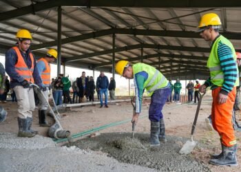 CONTINÚAN LOS AVANCES EN EL NUEVO HOSPITAL DE MARIANO ACOSTA