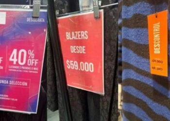 Industria textil argentina: La mayoría de la ropa es de afuera.