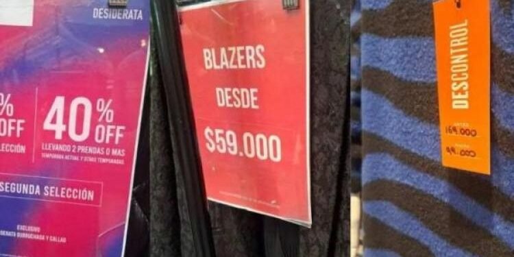 Industria textil argentina: La mayoría de la ropa es de afuera.