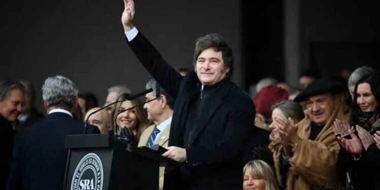 Retenciones al agro: AmCham aplaude anuncio de Milei en la Rural.