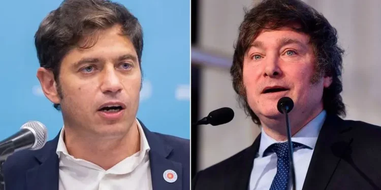 “Milei se saca fotos mientras hay cierres”, la frase de Kicillof.