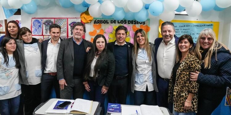 Menéndez y kicillof inauguraron obras y refuerzan la seguridad en merlo