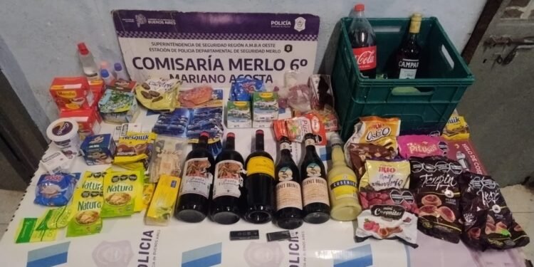 Los atraparon con mercadería robada: tres detenidos