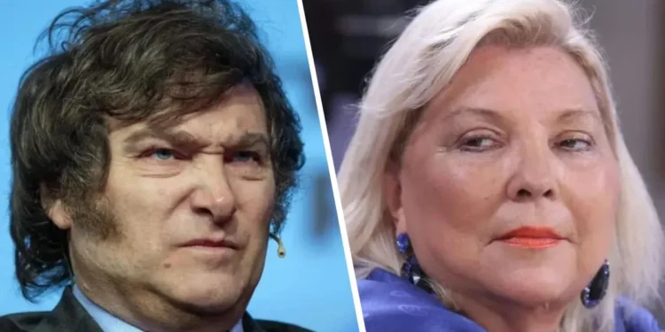 “Pareja perversa”: Carrió analiza a los Milei.