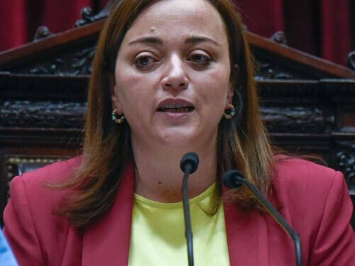 Milei, entre Spagnuolo y Yuyito, según Moreau.