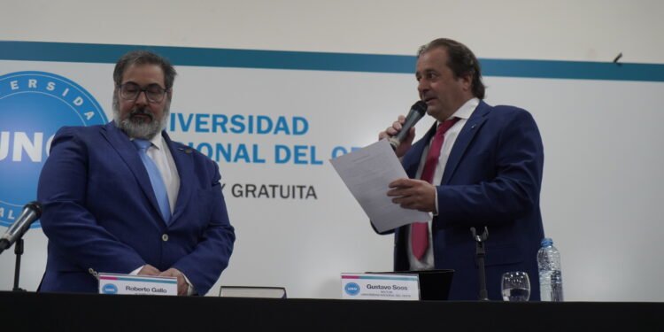 Asumió gustavo soos como nuevo rector en la uno
