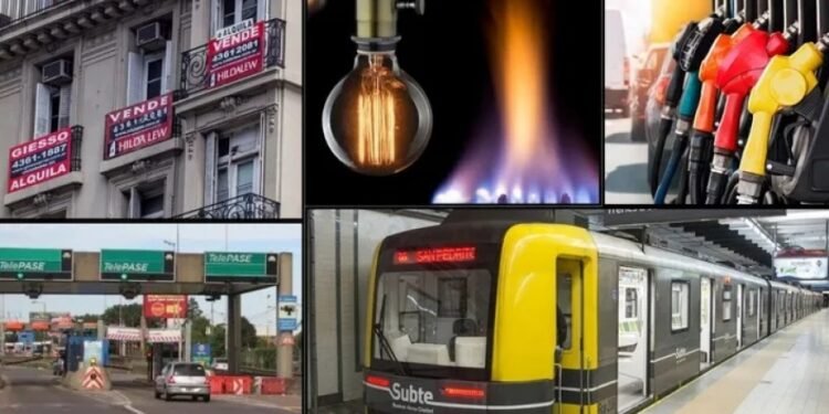 Triple impacto en diciembre: Transporte, alquileres y salud.