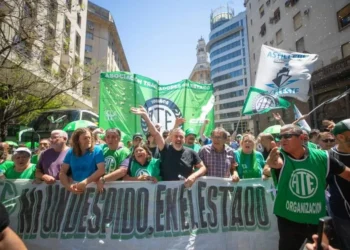 90% de acatamiento al paro de ATE contra la reforma del Gobierno.