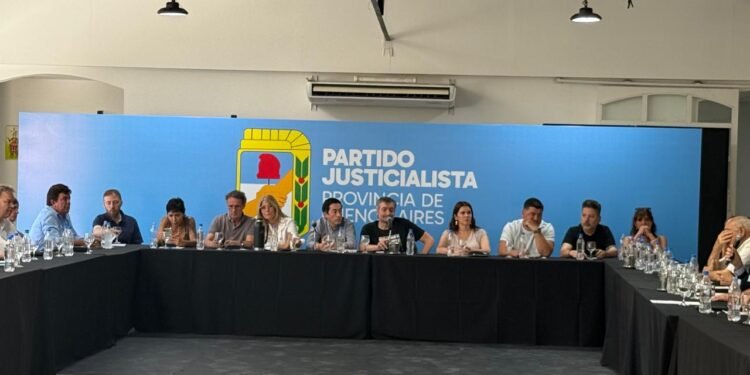 Reunión del Consejo Provincial del Partido Justicialista bonaerense