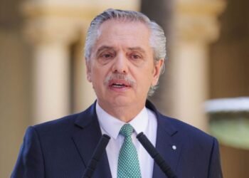 Reaparición de A. Fernández: Duro ataque a Milei.