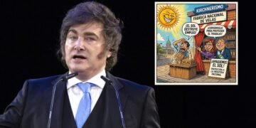 Milei intensifica su crítica a la industria nacional con una imagen satírica en redes sociales