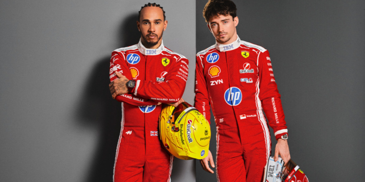 Reflejos de la Carrera en Ferrari: Hamilton Brilla en el Podio, mientras Leclerc Enfrenta Dificultades