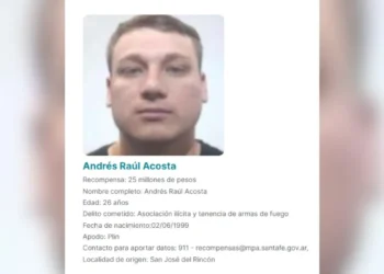 Detenido en San Telmo Andrés “Plin” Acosta, uno de los prófugos más buscados de Santa Fe