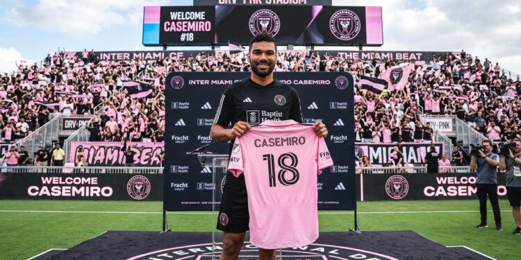 Inter Miami se refuerza con la llegada de Casemiro para jugar junto a Messi