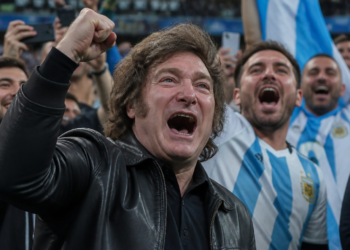Javier Milei celebró el triunfo de Argentina sobre Argelia en el arranque del Mundial 2026