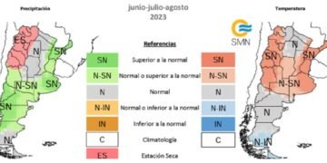Salió el nuevo pronóstico trimestral del clima con una sorpresa para después de que pase la masa de aire antártico