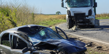 Fallece una mujer de 26 años en un accidente con camión en Entre Ríos