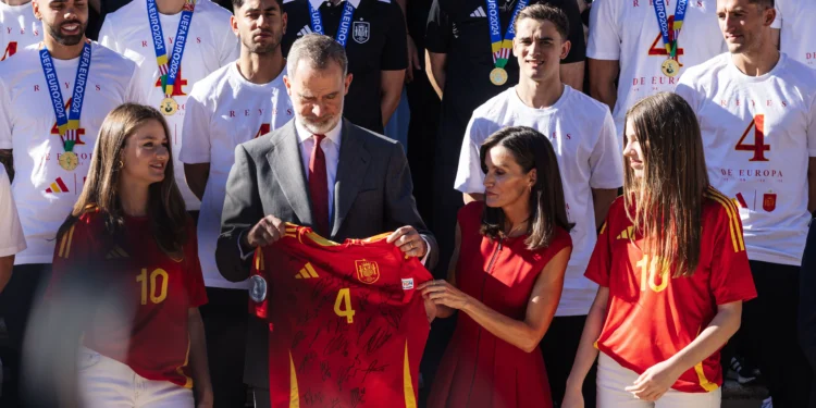 El rey de España recibió a los campeones del mundo: “Fueron un equipo, solidario y generoso”