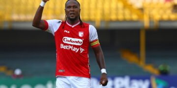 Un jugador de Independiente Santa Fe se refirió a la situación de River antes del duelo en la Copa Sudamericana