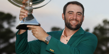 Scottie Scheffler se consagra ganando la FedEx Cup y rompe un récord de Tiger Woods