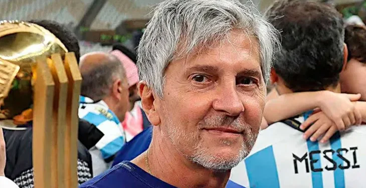 El acto solidario de Jorge Messi con los médicos de Rosario que destacó el doctor Tartaglione